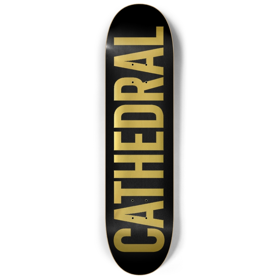 BOX LOGO GOLD FOIL 8.25 x 32.25